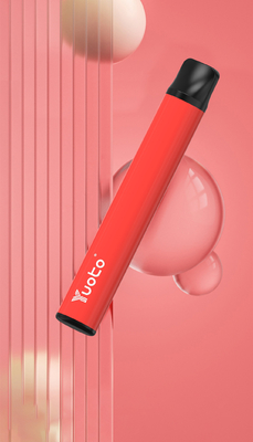 2% نیکوتین 2 میلی لیتر E Juice Yuoto Plus 600 Puffs Vape Pen با گواهی Tpd