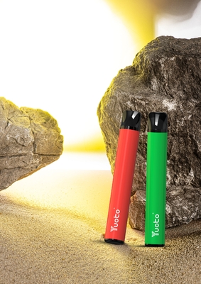 2% نیکوتین 2 میلی لیتر E Juice Yuoto Plus 600 Puffs Vape Pen با گواهی Tpd
