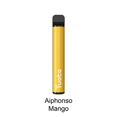 2% Nic 600 Puffs Vape یکبار مصرف Yuoto 2ml ظرفیت آبمیوه E