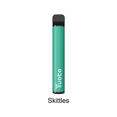 2% Nic 600 Puffs Vape یکبار مصرف Yuoto 2ml ظرفیت آبمیوه E