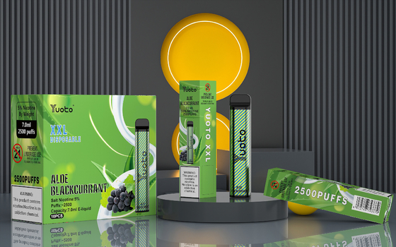 قلیان الکترونیکی قلیان قلیان یکبار مصرف یکبار مصرف قلم ویپ یوتو XXL 2500puffs