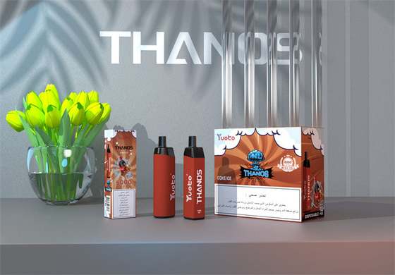 نوع C شارژی Yuoto Thanos 5000 Puffs Vape یکبار مصرف 14ml E مایع 650mAh