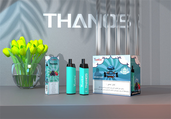 14 میلی لیتر Yuoto Thanos 5000 Puffs یکبار مصرف ویپ 650 میلی آمپر ساعت باتری نوع C قابل شارژ