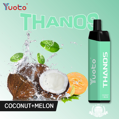 دستگاه غلاف یکبار مصرف OEM ODM 5000 Puffs Yuoto Thanos 14ml مایع مش کویل شارژ ویپ قلیان قلیان