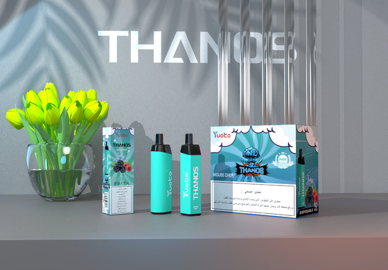 ویپ یکبار مصرف Yuoto Thanos 5000 puff 5% نیکوتین عمده فروشی طولانی مدت بخارساز و سیستم غلاف سیگار