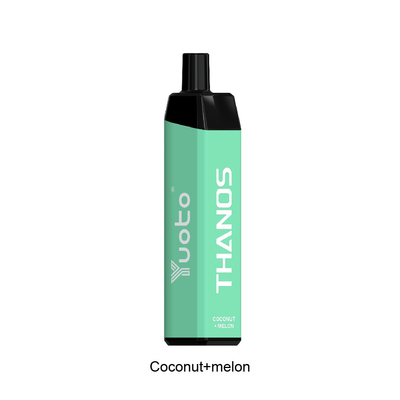 OEM Vape Factory یکبار مصرف کیت استارتر Vape Pen Yuoto Thanos 5000 Puff Vapes 650mAh Battery 14ejuice