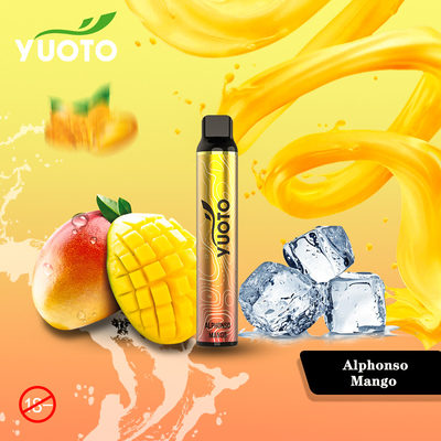 Yuoto Luscious سیگار الکترونیکی یکبار مصرف 8 میلی لیتر E Liquid Pod Cartridge Vaporizer E Vape Pod Mango Ice