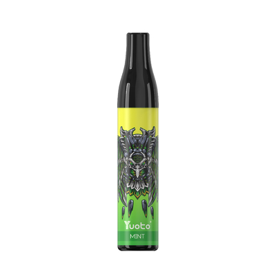 بخارساز یکبار مصرف YUOTO Bottle 600 Puffs POD Mint 20mg 2% Nicotine Mesh Coil TPD