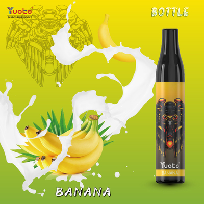 خرید 20 میلی گرمی اورجینال بطری YUOTO 600 پاف سیگار الکترونیکی یکبار مصرف مش موز TPD Europe