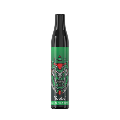 سیگ یکبار مصرف غلاف کم نیکوتین 20 میلی گرمی یوتو بطری 600 پاف آنتونوکا سیب 2 میلی لیتری