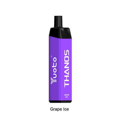 کارخانه عمده فروشی 5000 پاف بطری یکبار مصرف سیگار الکترونیکی Yuoto Vape باتری 650 میلی آمپری قابل شارژ