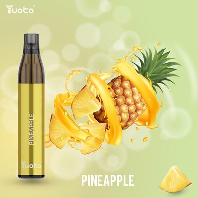 Pineapple Superior Product Yuoto Bottlemax 600 Puffs 20mg نیکوتین باتری 400mAh