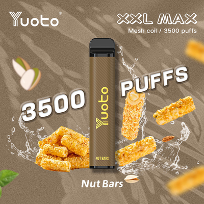 سیگار الکترونیکی یکبار مصرف 3500 پاف، بخارساز XXL Max Yuoto