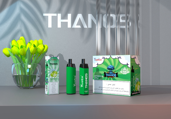 5000 پاف 14 میلی لیتری Yuoto Thanos E Cig, Mesh Coil 5% نیکوتین یکبار مصرف قلم ویپ