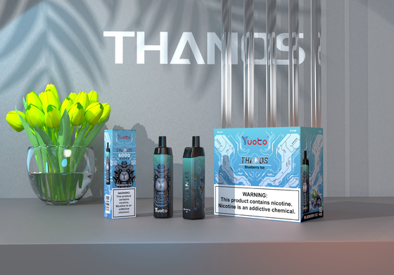 Yuoto China اصل 5000 Puffs E سیگار شارژی Thanos یکبار مصرف