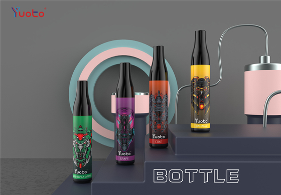 0 2 5% نیکوتین یکبار مصرف قلم ویپ , 600 پاف Yuoto Pod Vaporizer OEM ODM