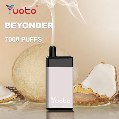 قلیان 7000 Puffs Yuoto Beyonder Vape Pen یکبار مصرف با کویل مش باتری 16 میلی لیتری مایع 900 میلی آمپری