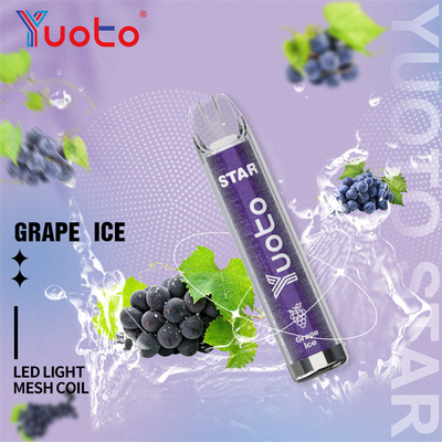 1.2 اهم 3000 پاف یکبار مصرف Yuoto Vape Star با 16 رنگ