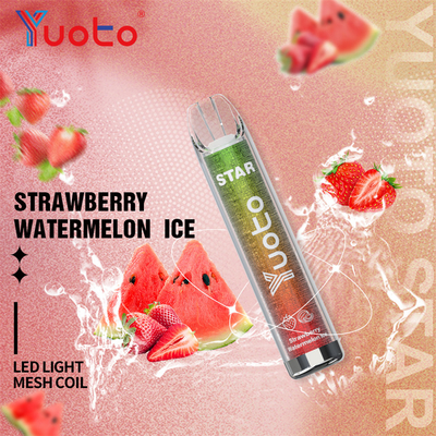 1.2 اهم 3000 پاف یکبار مصرف Yuoto Vape Star با 16 رنگ
