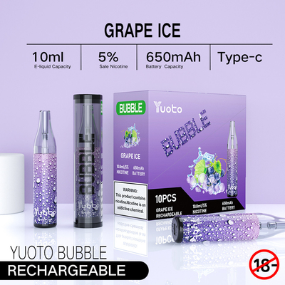رابط شارژی Yuoto Bubble Type C گواهی CE EMC ROHS