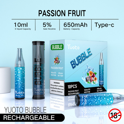 دستگاه های سیستم 15 Flavors Pod 2300 Paffs طراحی استوانه ای با الگوی بافت