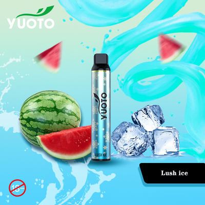 Yuoto خوش طعم 22 E Cigs طعم دار بدون دکمه، استفاده آسان با باتری 1350 میلی آمپر ساعتی