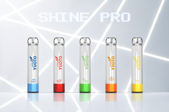 Yuoto Shine pro 2000 Puffs Vape 15 Flavors with 5ml E Juice Capacity
