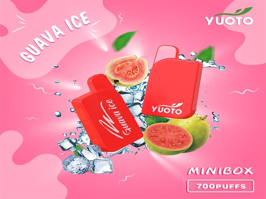 گواهینامه EMC ROHS 15 Flavors 700 Puffs Vape 2.3ML E Juice Capacity
