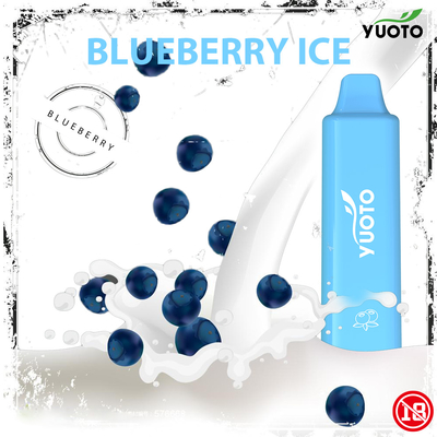 YUOTO SMART PRO 1500puff 2-5%Mg E Cig یکبار مصرف خط مربع با باتری 800mAh