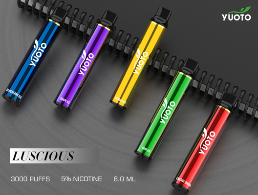 برند Yuoto-نسخه به روز رسانی لاک لذیذ 3000 puffs YUOTO