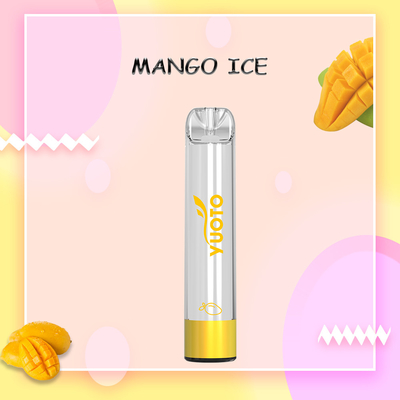 YUOTO SHINE PRO Vapes 2000 Puffs 15 Flavors طراحی درخشان LED