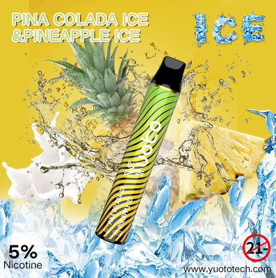 Nature Taste 3000 Puffs Vape یکبار مصرف 1650 میلی آمپر ساعتی ساخته شده در باتری پاد