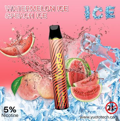 Nature Taste 3000 Puffs Vape یکبار مصرف 1650 میلی آمپر ساعتی ساخته شده در باتری پاد