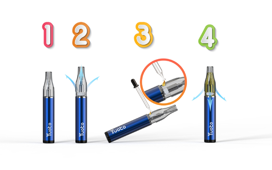 4 بار مینی بار Vape Direct Draw مکانیزم شلیک فعال