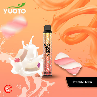 Yuoto Luscious 3000 Puffs Vape یکبار مصرف باتری 1350 میلی آمپر ساعتی 8.0 ML E-Juice
