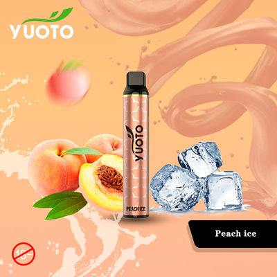 Yuoto Luscious 3000 Puffs Vape یکبار مصرف باتری 1350 میلی آمپر ساعتی 8.0 ML E-Juice