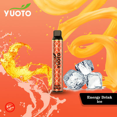 Yuoto Luscious 3000 Puffs Vape یکبار مصرف باتری 1350 میلی آمپر ساعتی 8.0 ML E-Juice