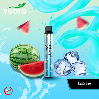 Yuoto Luscious 3000 Puffs Vape یکبار مصرف باتری 1350 میلی آمپر ساعتی 8.0 ML E-Juice