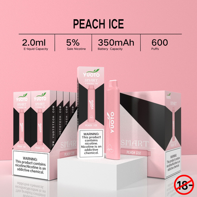 ویپ Yuoto Smart 600 Puffs از شنژن چین Vape Manufatrare نشان‌واره Yuoto در سیستم پاد محصول