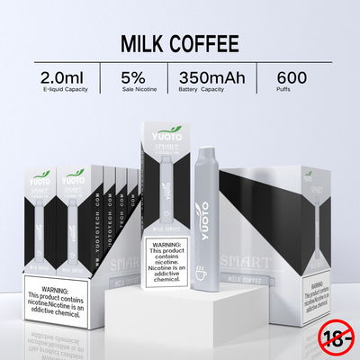 ویپ Yuoto Smart 600 Puffs از شنژن چین Vape Manufatrare نشان‌واره Yuoto در سیستم پاد محصول