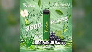 Yuoto XXL MAX 3500 Puffs 45 Flavors