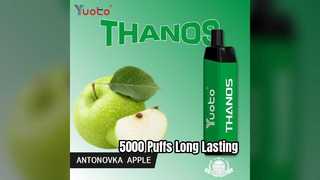دستگاه ماندگاری طولانی Yuoto Thanos 5000 Puffs