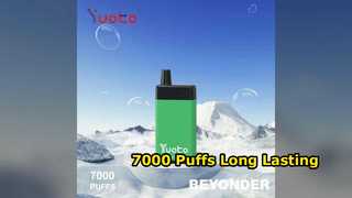 دستگاه شارژی Yuoto Beyonder 7000 Puffs
