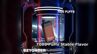 کویل مش با طعم پایدار Yuoto Beyonder 7000 Puffs